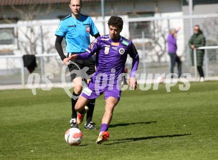 Fussball Bundesliga. Testspiel. SK Austria Klagenfurt gegen Kapfenberg. Ben Justus Bobzien (Klagenfurt). Klagenfurt, am 20.3.2025.
Foto: Kuess
www.qspictures.net
---
pressefotos, pressefotografie, kuess, qs, qspictures, sport, bild, bilder, bilddatenbank
