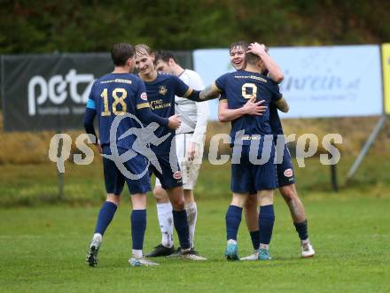 Fussball. Kaerntner Liga. Velden gegen Koettmannsdorf.   Torjubel Tom Zurga (Velden),    Velden, 29.3.2025
Foto: Kuess
---
pressefotos, pressefotografie, kuess, qs, qspictures, sport, bild, bilder, bilddatenbank