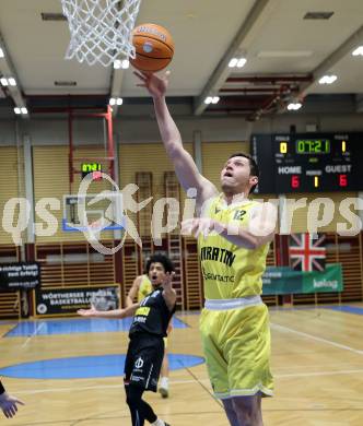 Basketball 2. Liga 2024/2025. Playoffs. VF3.   Woerthersee Piraten gegen Mattersburg Rocks.    Jan-Arne Apschner (Piraten),   Klagenfurt, am 29.3.2025.
Foto: Kuess


---
pressefotos, pressefotografie, kuess, qs, qspictures, sport, bild, bilder, bilddatenbank