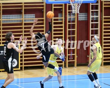 Basketball 2. Liga 2024/2025. Playoffs. SF2.   Woerthersee Piraten gegen RAIDERS Tirol    Jan-Arne Apschner, Shawn L. Ray (Piraten),  Thomas Pirchner , Steven Kaltenbrunner  (Tirol). Klagenfurt, am 4.5.2025.
Foto: Kuess


---
pressefotos, pressefotografie, kuess, qs, qspictures, sport, bild, bilder, bilddatenbank