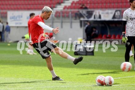 Fussball Bundesliga. SK Austria Klagenfurt gegen Altach.  Tormanntrainer Ramazan Oezcan (Altach). Klagenfurt, am 5.4.2025.
Foto: Kuess
---
pressefotos, pressefotografie, kuess, qs, qspictures, sport, bild, bilder, bilddatenbank