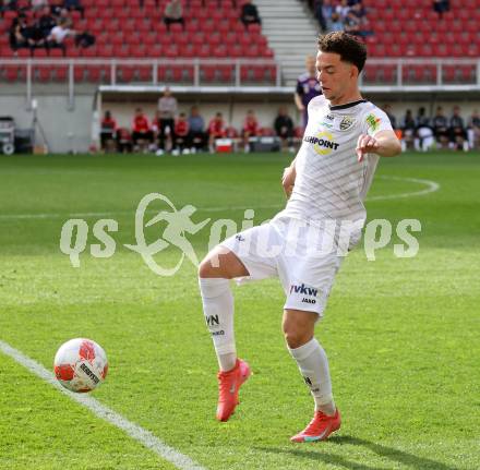 Fussball Bundesliga. SK Austria Klagenfurt gegen Altach.  Dijon Kameri  (Altach). Klagenfurt, am 5.4.2025.
Foto: Kuess
---
pressefotos, pressefotografie, kuess, qs, qspictures, sport, bild, bilder, bilddatenbank