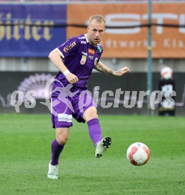 Fussball Bundesliga. SK Austria Klagenfurt gegen Altach.  Florian Jaritz (Klagenfurt). Klagenfurt, am 5.4.2025.
Foto: Kuess
---
pressefotos, pressefotografie, kuess, qs, qspictures, sport, bild, bilder, bilddatenbank