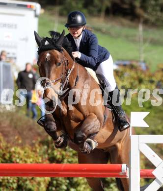 Reiten. Reitsport. Alpenspan Grand Prix. Julia Hantke auf Jumbo B.  St. Margarethen im Lavanttal, am 6.4.2025.
Foto: Kuess 
---
pressefotos, pressefotografie, kuess, qs, qspictures, sport, bild, bilder, bilddatenbank