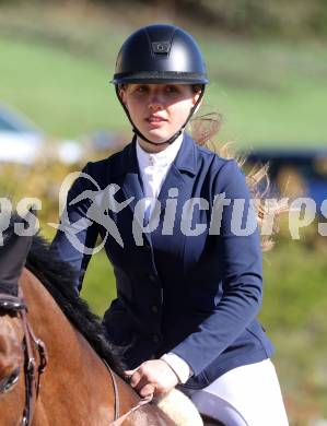 Reiten. Reitsport. Alpenspan Grand Prix. Julia Hantke auf Jumbo B.  St. Margarethen im Lavanttal, am 6.4.2025.
Foto: Kuess 
---
pressefotos, pressefotografie, kuess, qs, qspictures, sport, bild, bilder, bilddatenbank