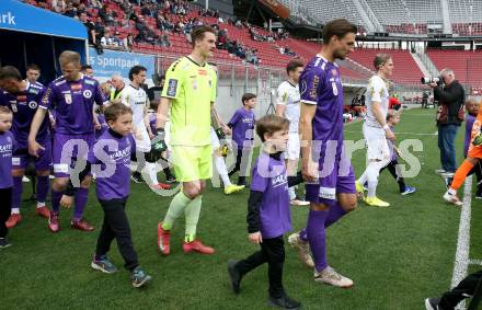 Fussball Bundesliga. SK Austria Klagenfurt gegen Altach.  Thorsten Mahrer, Simon Spari (Klagenfurt). Klagenfurt, am 5.4.2025.
Foto: Kuess
---
pressefotos, pressefotografie, kuess, qs, qspictures, sport, bild, bilder, bilddatenbank