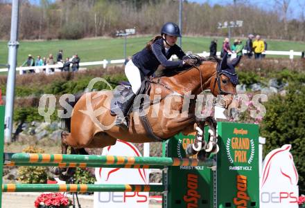 Reiten. Reitsport. Generation Z Cup. Anna Plautz. St. Margarethen im Lavanttal, am 6.4.2025.
Foto: Kuess 
---
pressefotos, pressefotografie, kuess, qs, qspictures, sport, bild, bilder, bilddatenbank