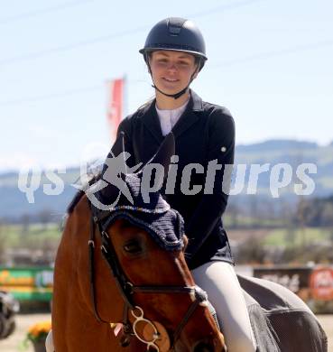 Reiten. Reitsport. Generation Z Cup. Anna Plautz. St. Margarethen im Lavanttal, am 6.4.2025.
Foto: Kuess 
---
pressefotos, pressefotografie, kuess, qs, qspictures, sport, bild, bilder, bilddatenbank