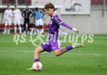 Fussball Bundesliga. SK Austria Klagenfurt gegen Altach.  Philipp Wydra (Klagenfurt). Klagenfurt, am 5.4.2025.
Foto: Kuess
---
pressefotos, pressefotografie, kuess, qs, qspictures, sport, bild, bilder, bilddatenbank