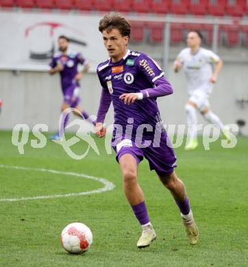 Fussball Bundesliga. SK Austria Klagenfurt gegen Altach.  Philipp Wydra  (Klagenfurt). Klagenfurt, am 5.4.2025.
Foto: Kuess
---
pressefotos, pressefotografie, kuess, qs, qspictures, sport, bild, bilder, bilddatenbank