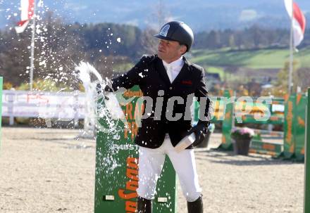 Reiten. Reitsport. Alpenspan Grand Prix. Markus Saurugg,    St. Margarethen im Lavanttal, am 6.4.2025.
Foto: Kuess 
---
pressefotos, pressefotografie, kuess, qs, qspictures, sport, bild, bilder, bilddatenbank