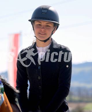 Reiten. Reitsport. Generation Z Cup. Anna Plautz. St. Margarethen im Lavanttal, am 6.4.2025.
Foto: Kuess 
---
pressefotos, pressefotografie, kuess, qs, qspictures, sport, bild, bilder, bilddatenbank