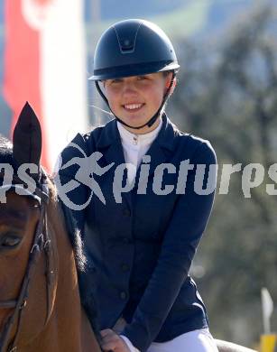 Reiten. Reitsport. Alpenspan Grand Prix. Julia Hantke.  St. Margarethen im Lavanttal, am 6.4.2025.
Foto: Kuess 
---
pressefotos, pressefotografie, kuess, qs, qspictures, sport, bild, bilder, bilddatenbank