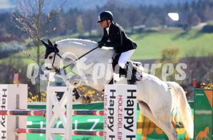 Reiten. Reitsport. Alpenspan Grand Prix. Markus Saurugg auf Obora s Crunchy Nul.   St. Margarethen im Lavanttal, am 6.4.2025.
Foto: Kuess 
---
pressefotos, pressefotografie, kuess, qs, qspictures, sport, bild, bilder, bilddatenbank