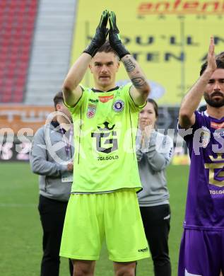 Fussball Bundesliga. SK Austria Klagenfurt gegen GAK.  Simon Spari (Klagenfurt),. Klagenfurt, am 19.4.2025.
Foto: Kuess
---
pressefotos, pressefotografie, kuess, qs, qspictures, sport, bild, bilder, bilddatenbank