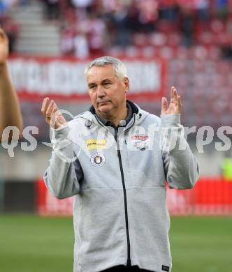 Fussball Bundesliga. SK Austria Klagenfurt gegen GAK.  Trainer Peter Pacult (Klagenfurt). Klagenfurt, am 19.4.2025.
Foto: Kuess
---
pressefotos, pressefotografie, kuess, qs, qspictures, sport, bild, bilder, bilddatenbank