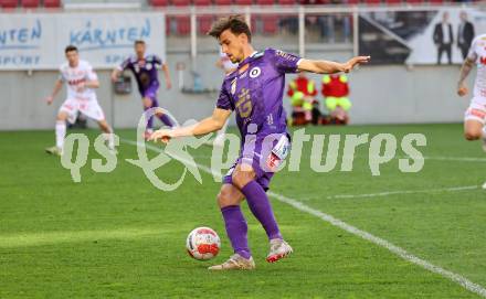 Fussball Bundesliga. SK Austria Klagenfurt gegen GAK.  Thorsten Mahrer   (Klagenfurt). Klagenfurt, am 19.4.2025.
Foto: Kuess
---
pressefotos, pressefotografie, kuess, qs, qspictures, sport, bild, bilder, bilddatenbank