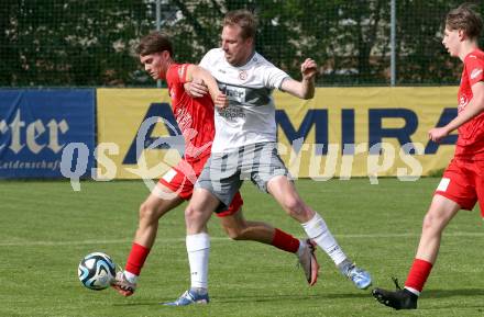 Fussball 1. Klasse C. KAC 1909 Juniors gegen Maria Saal. Matthias Wister (KAC), Lucas Winkler (Maria Saal). Klagenfurt, am 20..4.2025.
Foto: Kuess
www.qspictures.net
---
pressefotos, pressefotografie, kuess, qs, qspictures, sport, bild, bilder, bilddatenbank
