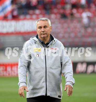 Fussball Bundesliga. SK Austria Klagenfurt gegen GAK.  Trainer Peter Pacult (Klagenfurt). Klagenfurt, am 19.4.2025.
Foto: Kuess
---
pressefotos, pressefotografie, kuess, qs, qspictures, sport, bild, bilder, bilddatenbank