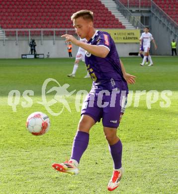 Fussball Bundesliga. SK Austria Klagenfurt gegen GAK. Tobias Koch   (Klagenfurt). Klagenfurt, am 19.4.2025.
Foto: Kuess
---
pressefotos, pressefotografie, kuess, qs, qspictures, sport, bild, bilder, bilddatenbank