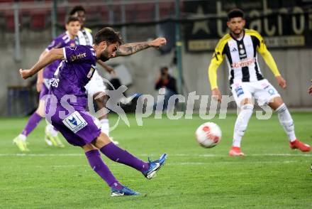 Fussball Bundesliga. SK Austria Klagenfurt gegen LASK. Kosmas Gkezos   (Klagenfurt). Klagenfurt, am 22.4.2025.
Foto: Kuess
---
pressefotos, pressefotografie, kuess, qs, qspictures, sport, bild, bilder, bilddatenbank