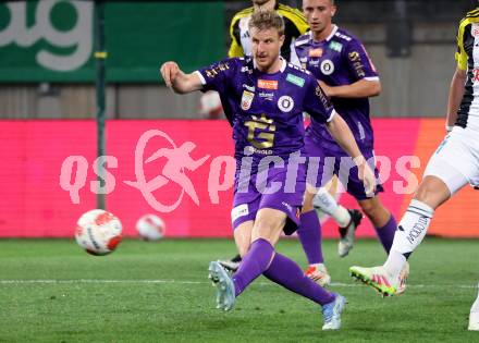 Fussball Bundesliga. SK Austria Klagenfurt gegen LASK.  Martin Hinteregger  (Klagenfurt). Klagenfurt, am 22.4.2025.
Foto: Kuess
---
pressefotos, pressefotografie, kuess, qs, qspictures, sport, bild, bilder, bilddatenbank