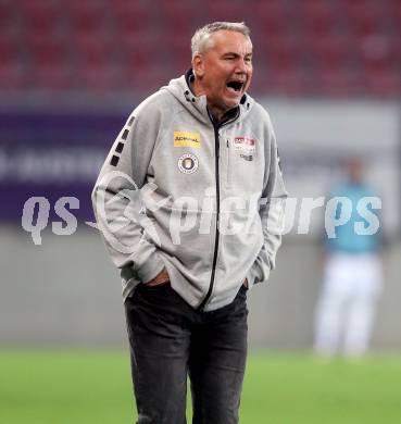 Fussball Bundesliga. SK Austria Klagenfurt gegen LASK.  Trainer Peter Pacult  (Klagenfurt). Klagenfurt, am 22.4.2025.
Foto: Kuess
---
pressefotos, pressefotografie, kuess, qs, qspictures, sport, bild, bilder, bilddatenbank