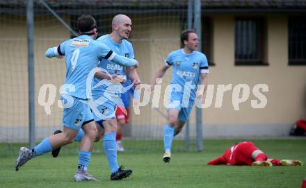 Fussball Kaerntner Liga. Bleiburg gegen SAK. Torjubel Nikola Tolimir (Bleiburg). Bleiburg, am 26..4.2025.
Foto: Kuess
www.qspictures.net
---
pressefotos, pressefotografie, kuess, qs, qspictures, sport, bild, bilder, bilddatenbank