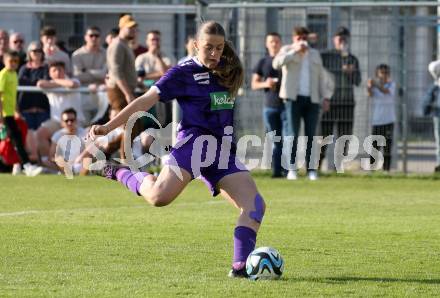 Fussball Frauen. KFV Cup. Sk Austria Klagenfurt gegen Kraig.  Alina-Marie Vaschauner  (Klagenfurt). Klagenfurt, am 27.4.2025.
Foto: Kuess
www.qspictures.net
---
pressefotos, pressefotografie, kuess, qs, qspictures, sport, bild, bilder, bilddatenbank