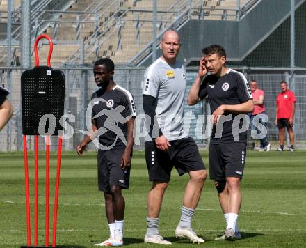 Fussball Bundesliga. SK Austria Klagenfurt. Training. Carsten Jancker. Klagenfurt, am 28.4.2025.
Foto: Kuess
www.qspictures.net
---
pressefotos, pressefotografie, kuess, qs, qspictures, sport, bild, bilder, bilddatenbank