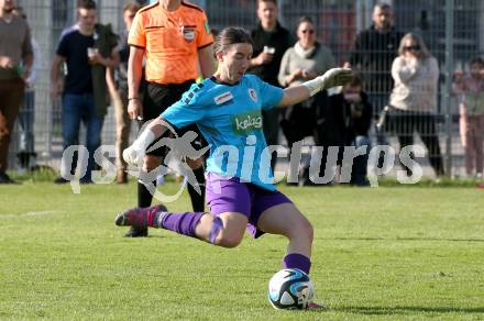Fussball Frauen. KFV Cup. Sk Austria Klagenfurt gegen Kraig.  Celine Arthofer (Klagenfurt). Klagenfurt, am 27.4.2025.
Foto: Kuess
www.qspictures.net
---
pressefotos, pressefotografie, kuess, qs, qspictures, sport, bild, bilder, bilddatenbank