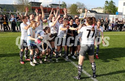 Fussball Frauen. KFV Cup. Sk Austria Klagenfurt gegen Kraig. Jubel Kraig. Klagenfurt, am 27.4.2025.
Foto: Kuess
www.qspictures.net
---
pressefotos, pressefotografie, kuess, qs, qspictures, sport, bild, bilder, bilddatenbank