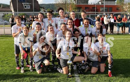 Fussball Frauen. KFV Cup. Sk Austria Klagenfurt gegen Kraig. Jubel Kraig. Klagenfurt, am 27.4.2025.
Foto: Kuess
www.qspictures.net
---
pressefotos, pressefotografie, kuess, qs, qspictures, sport, bild, bilder, bilddatenbank
