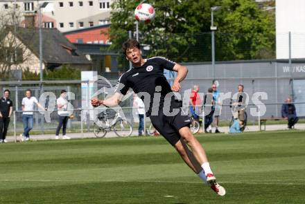 Fussball Bundesliga. Training SK Austria Klagenfurt. Matteo Kitz. Klagenfurt, am 28.4.2025.
Foto: Kuess
---
pressefotos, pressefotografie, kuess, qs, qspictures, sport, bild, bilder, bilddatenbank