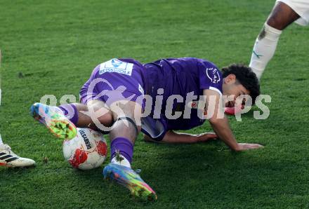 FFussball Bundesliga. SK Austria Klagenfurt gegen WSG Tirol. Ben Bobzien (Austria Klagenfurt),  Klagenfurt, am 10.5.2025.
Foto: Kuess
www.qspictures.net
---
pressefotos, pressefotografie, kuess, qs, qspictures, sport, bild, bilder, bilddatenbank