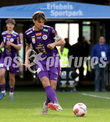 Fussball Bundesliga. SK Austria Klagenfurt gegen WSG Tirol.  Thorsten Mahrer (SK Austria Klagenfurt). Klagenfurt, am 10.5.2025.
Foto: Kuess
www.qspictures.net
---
pressefotos, pressefotografie, kuess, qs, qspictures, sport, bild, bilder, bilddatenbank
