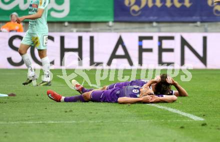 Fussball Bundesliga. SK Austria Klagenfurt gegen TSV Hartberg. Christopher Wernitznig, Matteo Kitz (SK Austria Klagenfurt). Klagenfurt, am 23.5.2025.
Foto: Kuess
www.qspictures.net
---
pressefotos, pressefotografie, kuess, qs, qspictures, sport, bild, bilder, bilddatenbank