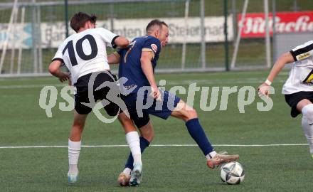 Fussball KÃ¤rntner Liga. Spittal gegen Velden.  Moritz Mueller (Spittal), Mario Kroepfl  (Velden). Spittal, am 5.6.2025.
Foto: Kuess
---
pressefotos, pressefotografie, kuess, qs, qspictures, sport, bild, bilder, bilddatenbank
