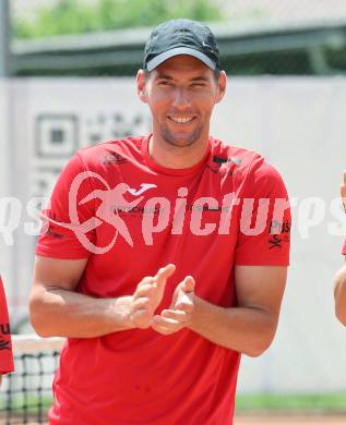 Tennis Bundesliga. Strassburg gegen Mauthausen.  Janez Semrajc (Strassburg). Strassburg, am 6.6.2025.
Foto: Kuess
---
pressefotos, pressefotografie, kuess, qs, qspictures, sport, bild, bilder, bilddatenbank