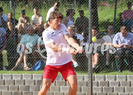 Tennis Bundesliga. Strassburg gegen Mauthausen. Sebastian Sorger  (Strassburg). Strassburg, am 6.6.2025.
Foto: Kuess
---
pressefotos, pressefotografie, kuess, qs, qspictures, sport, bild, bilder, bilddatenbank