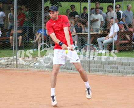 Tennis Bundesliga. Strassburg gegen Mauthausen.  Janez Semrajc (Strassburg). Strassburg, am 6.6.2025.
Foto: Kuess
---
pressefotos, pressefotografie, kuess, qs, qspictures, sport, bild, bilder, bilddatenbank