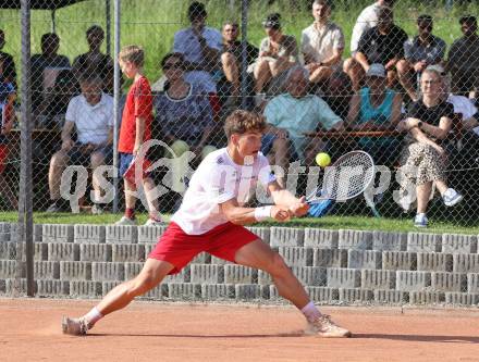 Tennis Bundesliga. Strassburg gegen Mauthausen. Sebastian Sorger  (Strassburg). Strassburg, am 6.6.2025.
Foto: Kuess
---
pressefotos, pressefotografie, kuess, qs, qspictures, sport, bild, bilder, bilddatenbank