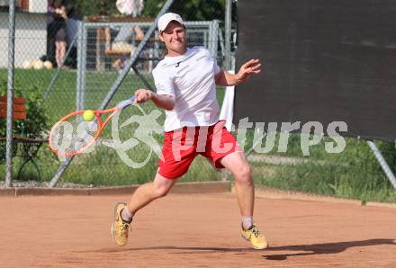 Tennis Bundesliga. Strassburg gegen Mauthausen.  Patrick Ofner  (Strassburg). Strassburg, am 6.6.2025.
Foto: Kuess
---
pressefotos, pressefotografie, kuess, qs, qspictures, sport, bild, bilder, bilddatenbank