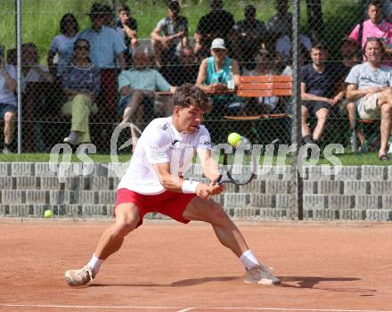 Tennis Bundesliga. Strassburg gegen Mauthausen.  Sebastian Sorger (Strassburg). Strassburg, am 6.6.2025.
Foto: Kuess
---
pressefotos, pressefotografie, kuess, qs, qspictures, sport, bild, bilder, bilddatenbank