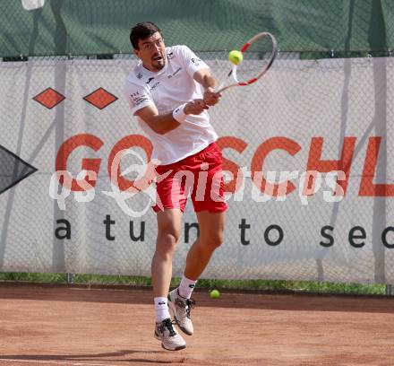 Tennis Bundesliga. Strassburg gegen Mauthausen.  Sebastian Ofner (Strassburg). Strassburg, am 6.6.2025.
Foto: Kuess
---
pressefotos, pressefotografie, kuess, qs, qspictures, sport, bild, bilder, bilddatenbank