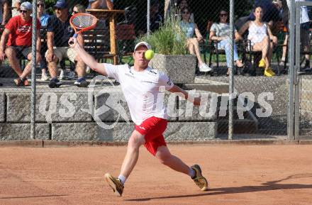 Tennis Bundesliga. Strassburg gegen Mauthausen.  Patrick Ofner  (Strassburg). Strassburg, am 6.6.2025.
Foto: Kuess
---
pressefotos, pressefotografie, kuess, qs, qspictures, sport, bild, bilder, bilddatenbank