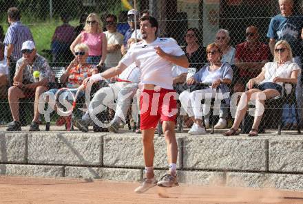 Tennis Bundesliga. Strassburg gegen Mauthausen. Sebastian Ofner (Strassburg). Strassburg, am 6.6.2025.
Foto: Kuess


---
pressefotos, pressefotografie, kuess, qs, qspictures, sport, bild, bilder, bilddatenbank
