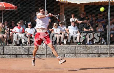 Tennis Bundesliga. Strassburg gegen Mauthausen. Sebastian Ofner (Strassburg). Strassburg, am 6.6.2025.
Foto: Kuess


---
pressefotos, pressefotografie, kuess, qs, qspictures, sport, bild, bilder, bilddatenbank