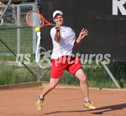 Tennis Bundesliga. Strassburg gegen Mauthausen. Patrick Ofner (Strassburg). Strassburg, am 6.6.2025.
Foto: Kuess


---
pressefotos, pressefotografie, kuess, qs, qspictures, sport, bild, bilder, bilddatenbank
