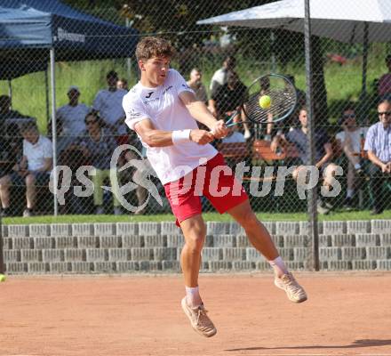 Tennis Bundesliga. Strassburg gegen Mauthausen. Sebastian Sorger  (Strassburg). Strassburg, am 6.6.2025.
Foto: Kuess
---
pressefotos, pressefotografie, kuess, qs, qspictures, sport, bild, bilder, bilddatenbank